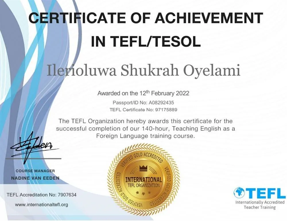 TEFL/TESOL
