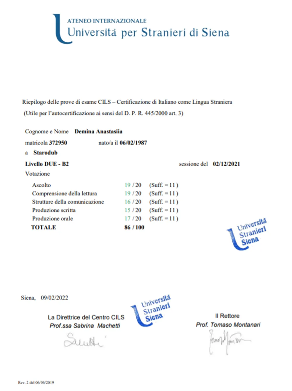 CILS B2