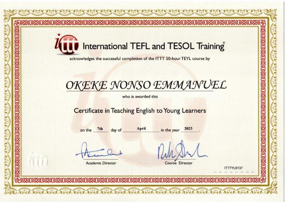 TEACHING ENGLISH TO YOUNG LEARNERS (TEYL) (ПРЕПОДАВАНИЕ АНГЛИЙСКОГО ЯЗЫКА МОЛОДЫМ УЧАЩИМСЯ (TEYL))