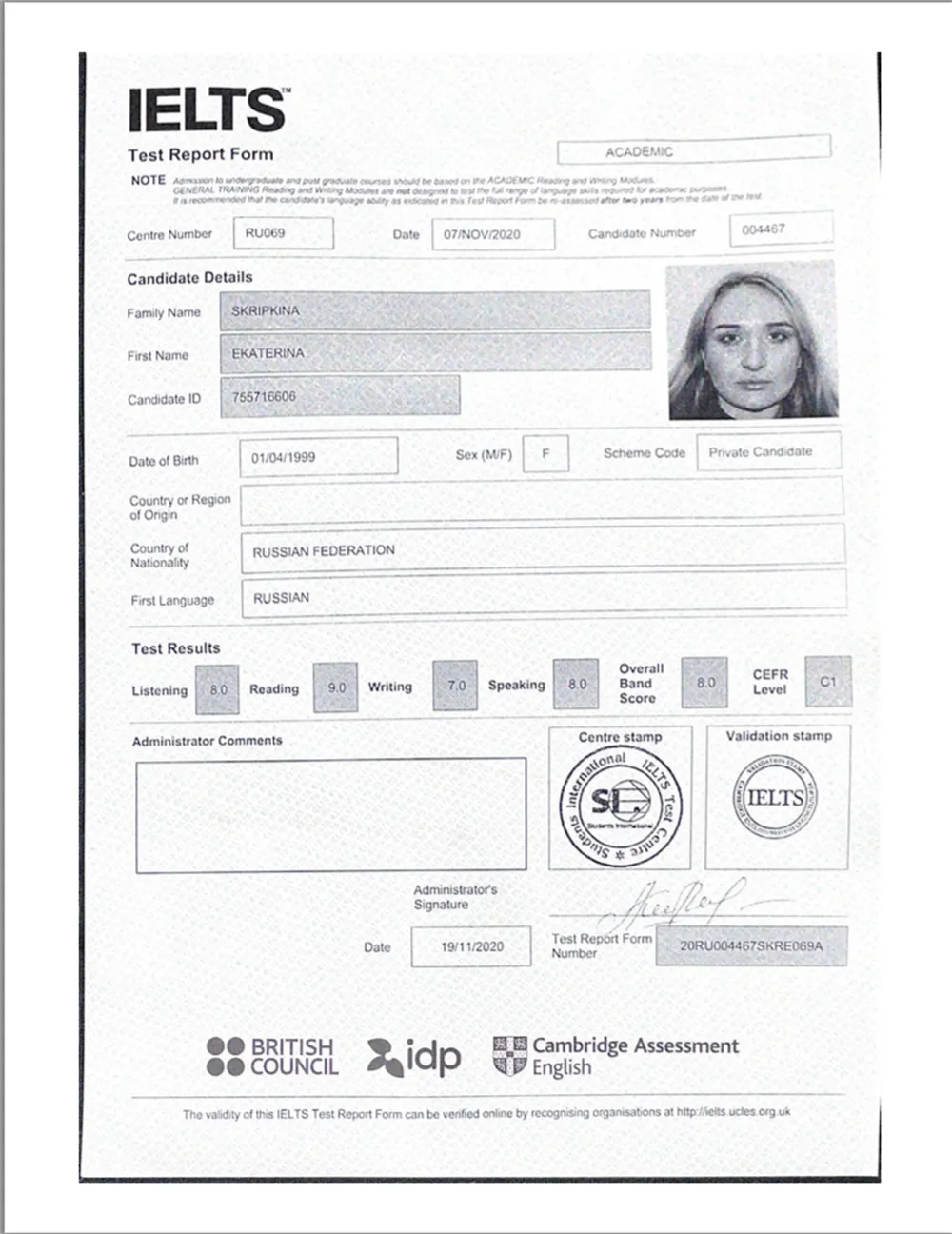 IELTS