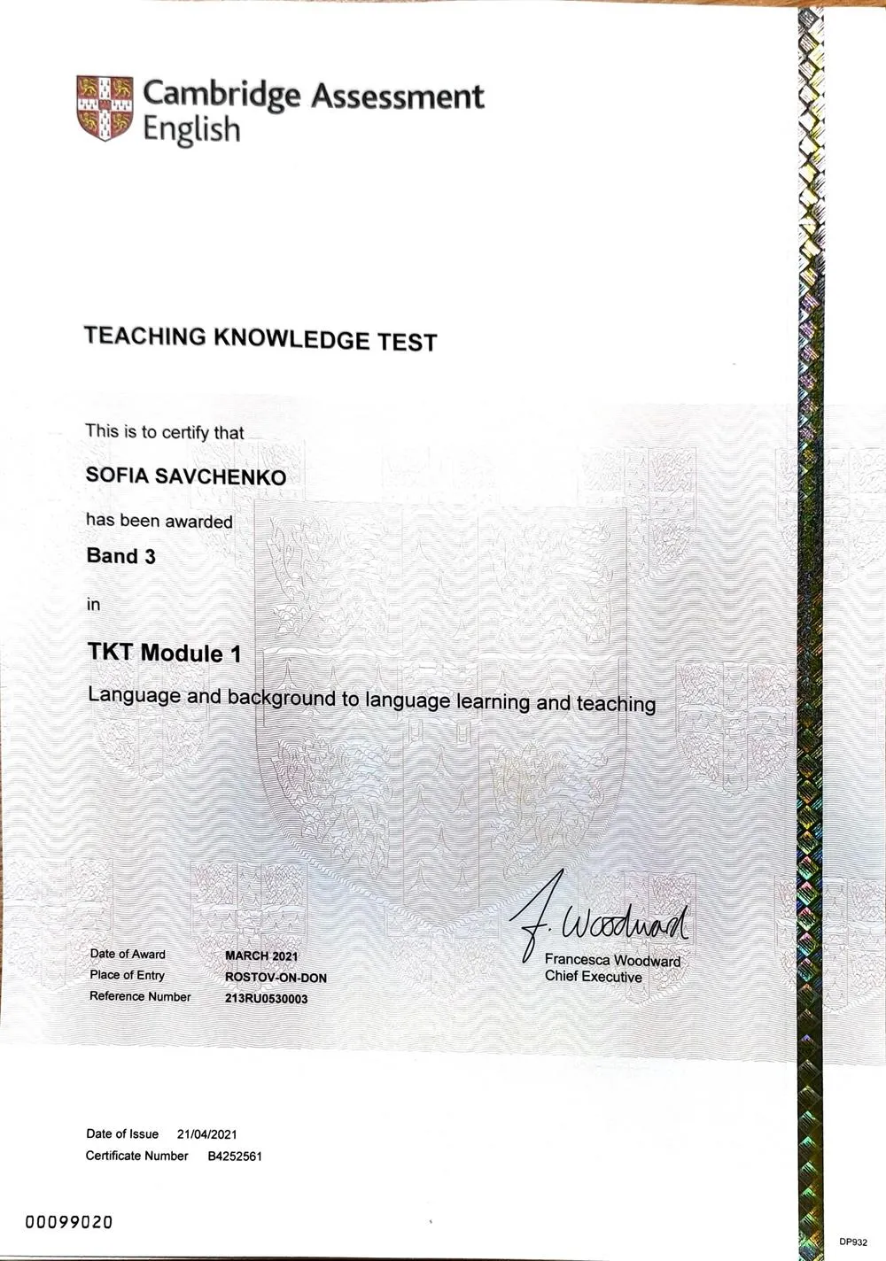 TKT Module 1