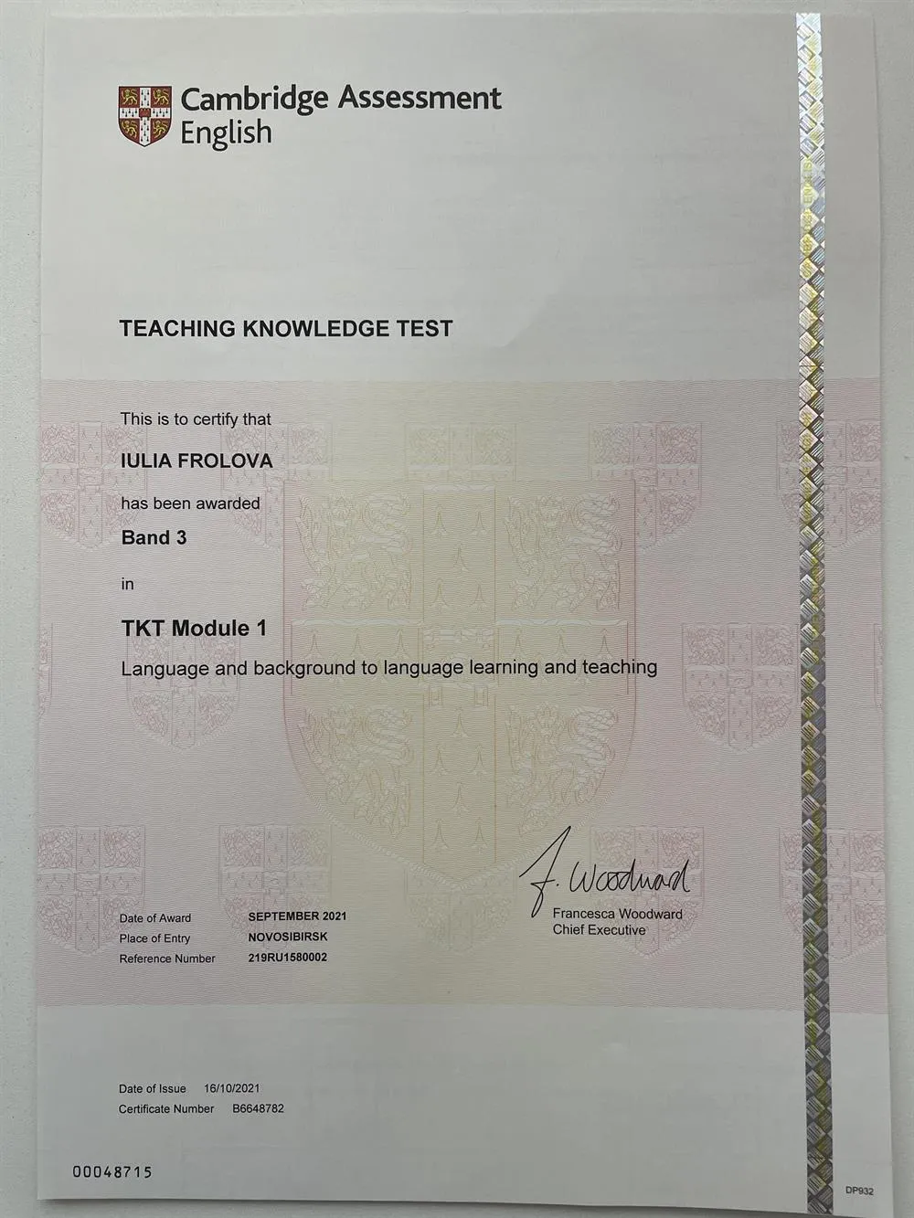 TKT Module 1