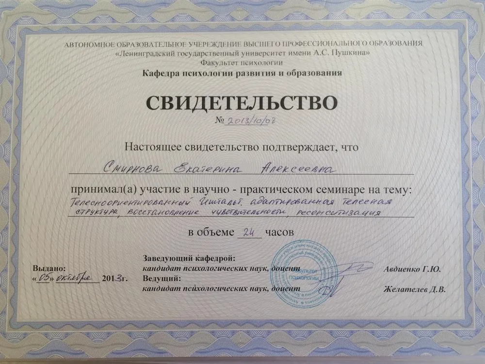 Ленинградский государственный университет им. Пушкина 