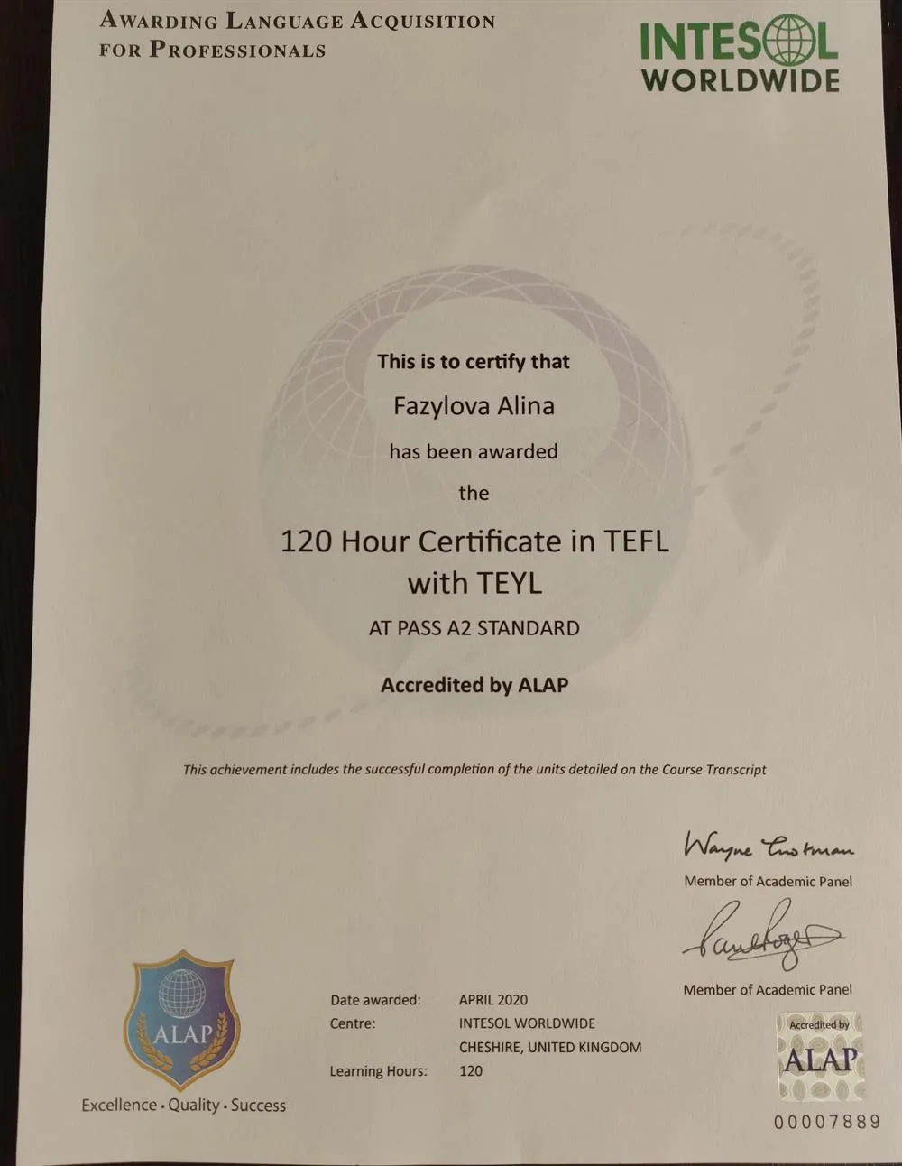 Британские курсы TEFL (преподавание английского как иностранного) 