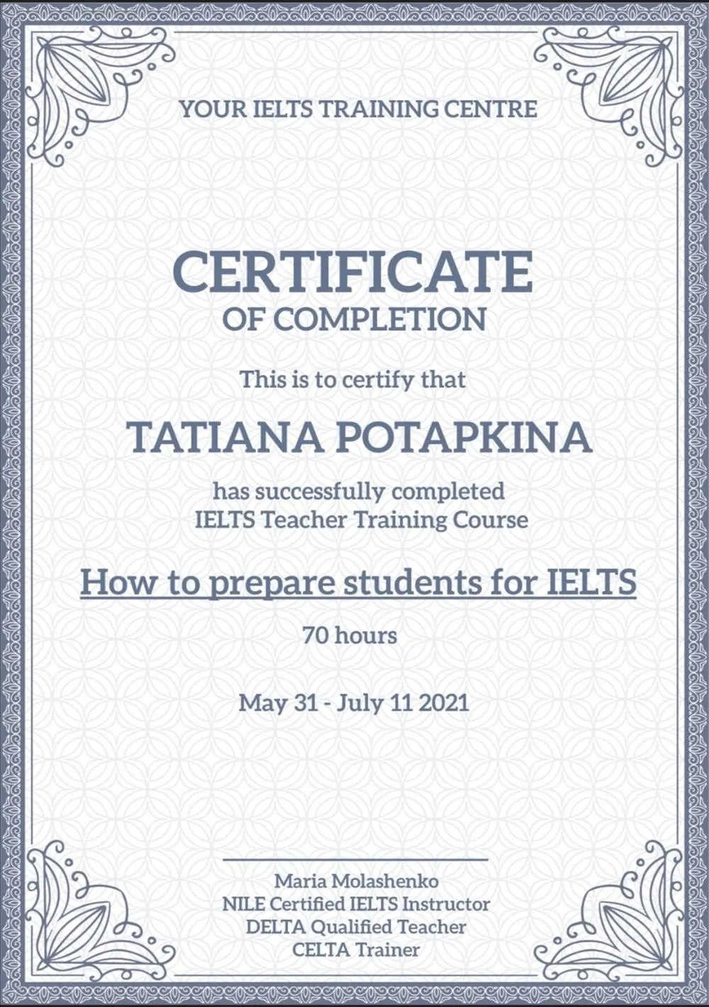 IELTS 