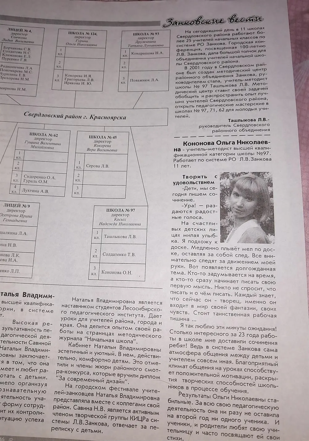 Печатное издание" Занковские вести" 