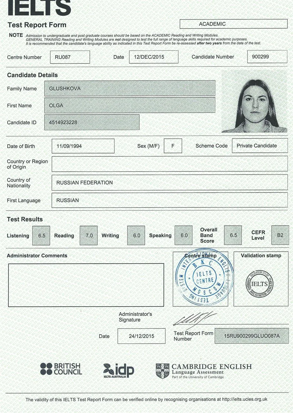 IELTS 