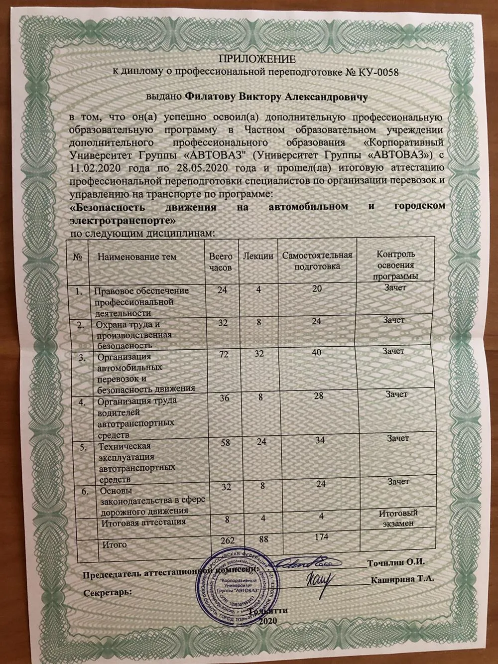 Приложение