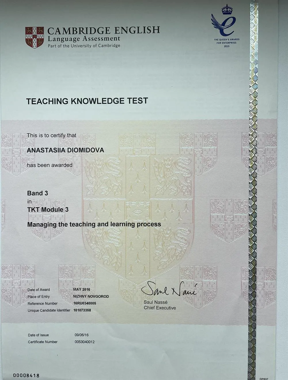 TKT Module 3
