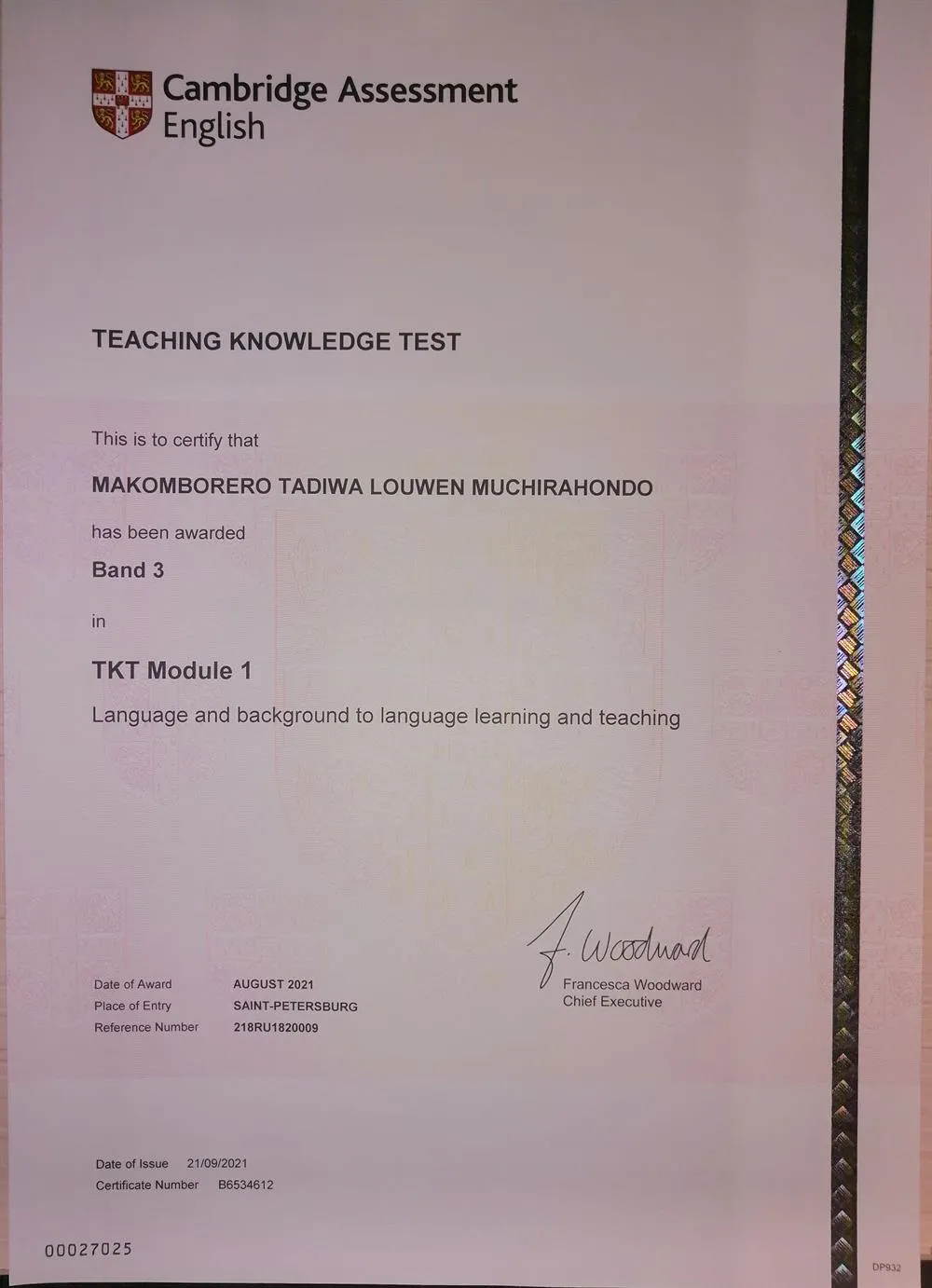 TKT Module 1