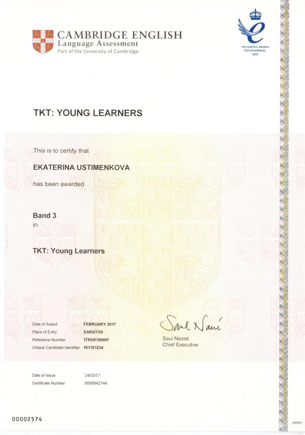 TKT: Young learners