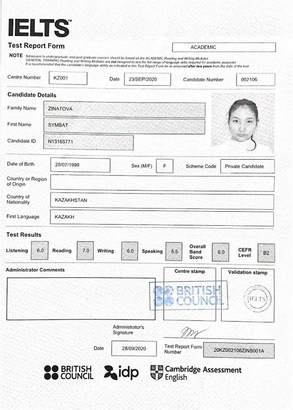 IELTS 2019