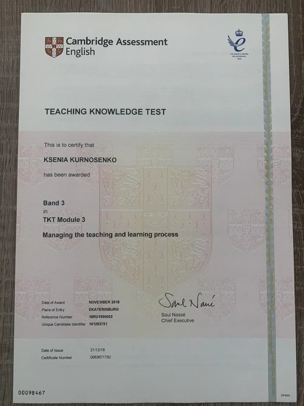 TKT Module 3 Managing the teaching and learning process