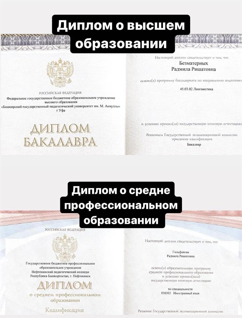 Дипломы