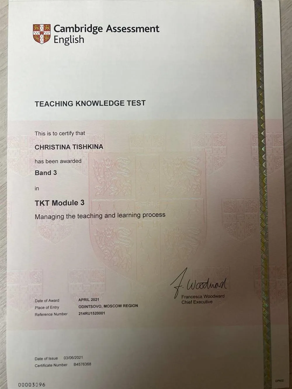 TKT Module 3