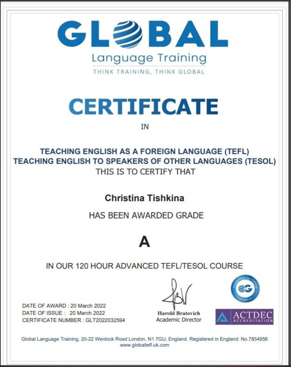 TESOL/TEFL