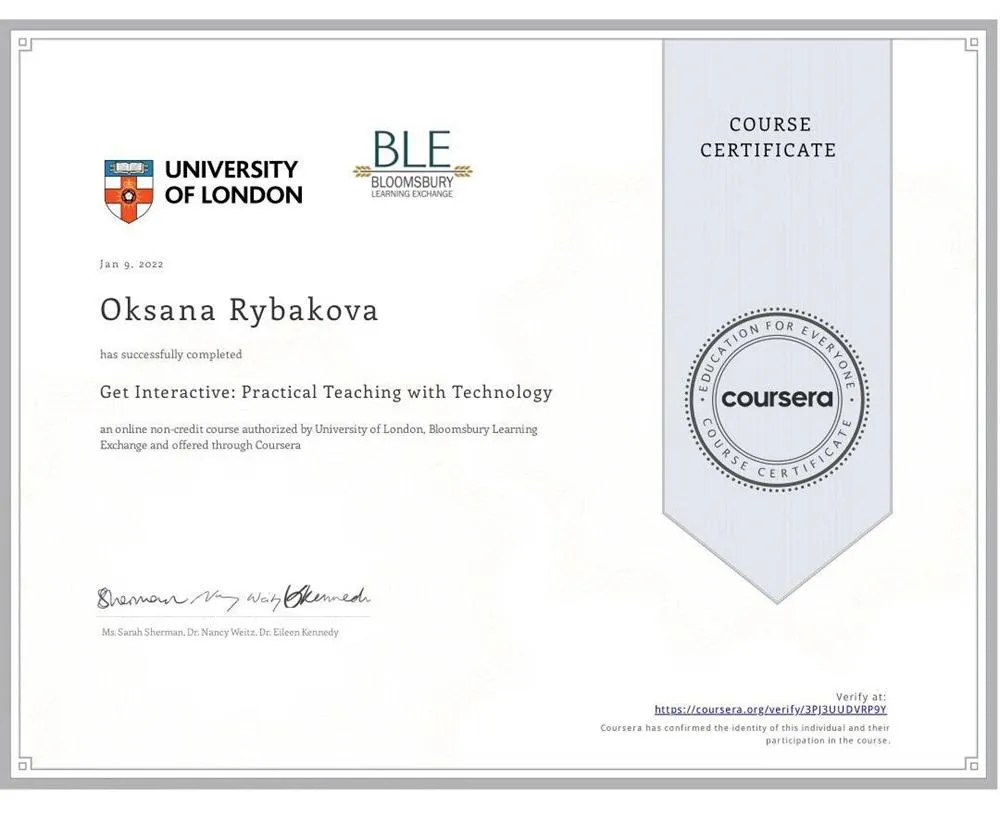 Get Interactive: Practical Teaching with Technology, University of London