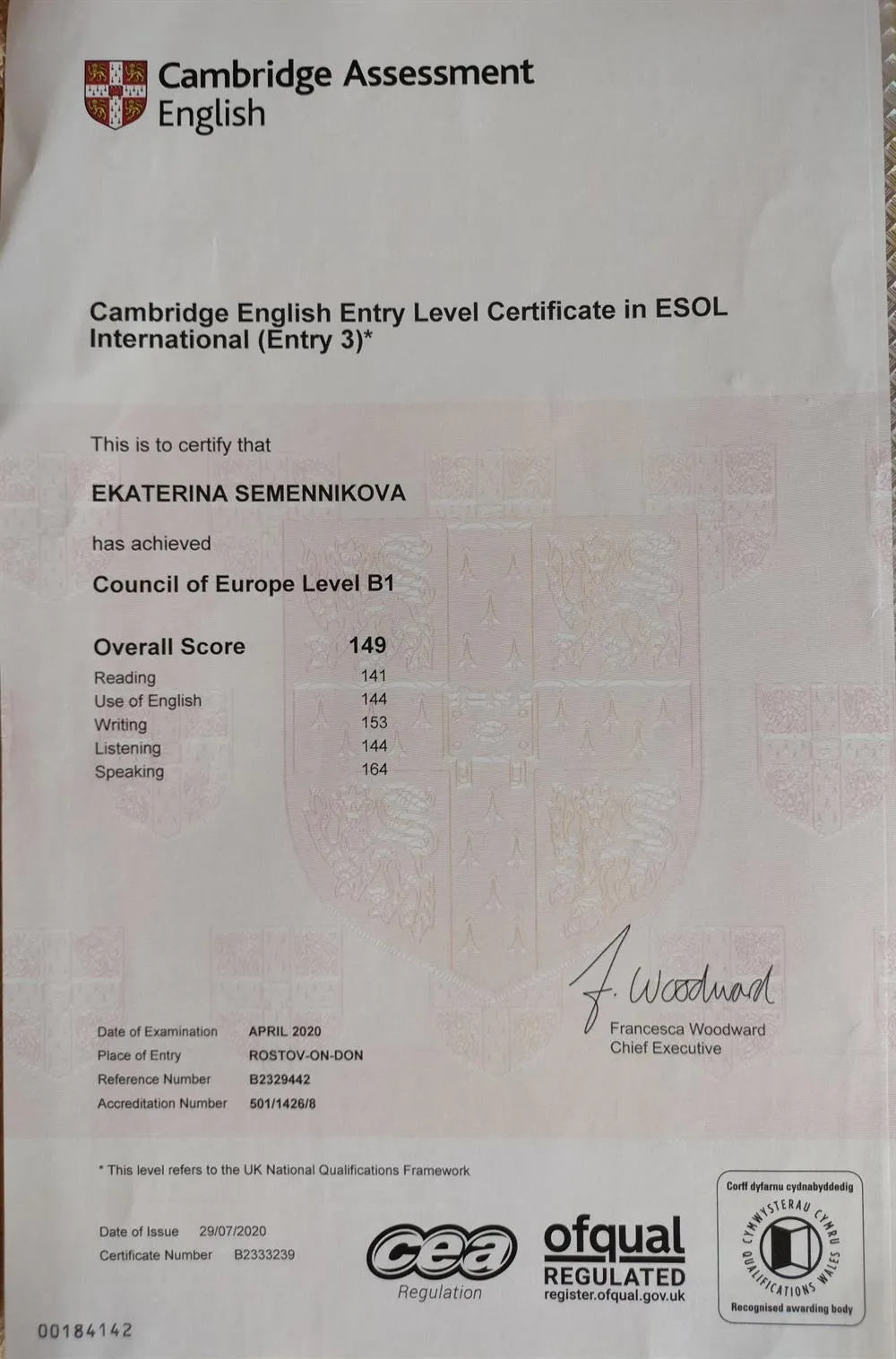 Level B1