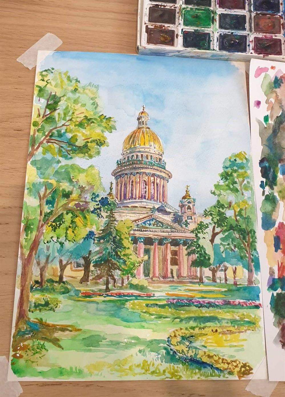 Пленэр. Подготовка к поступлению в Худ. школу