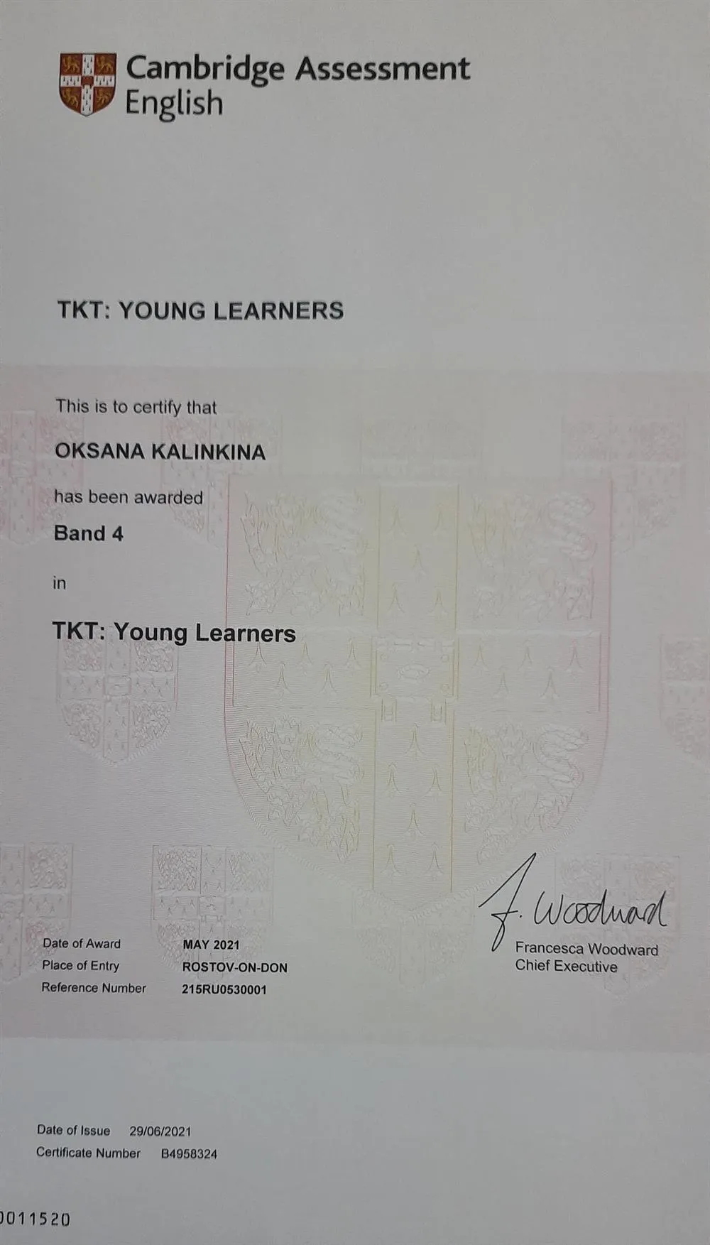 TKT: YOUNG LEARNERS