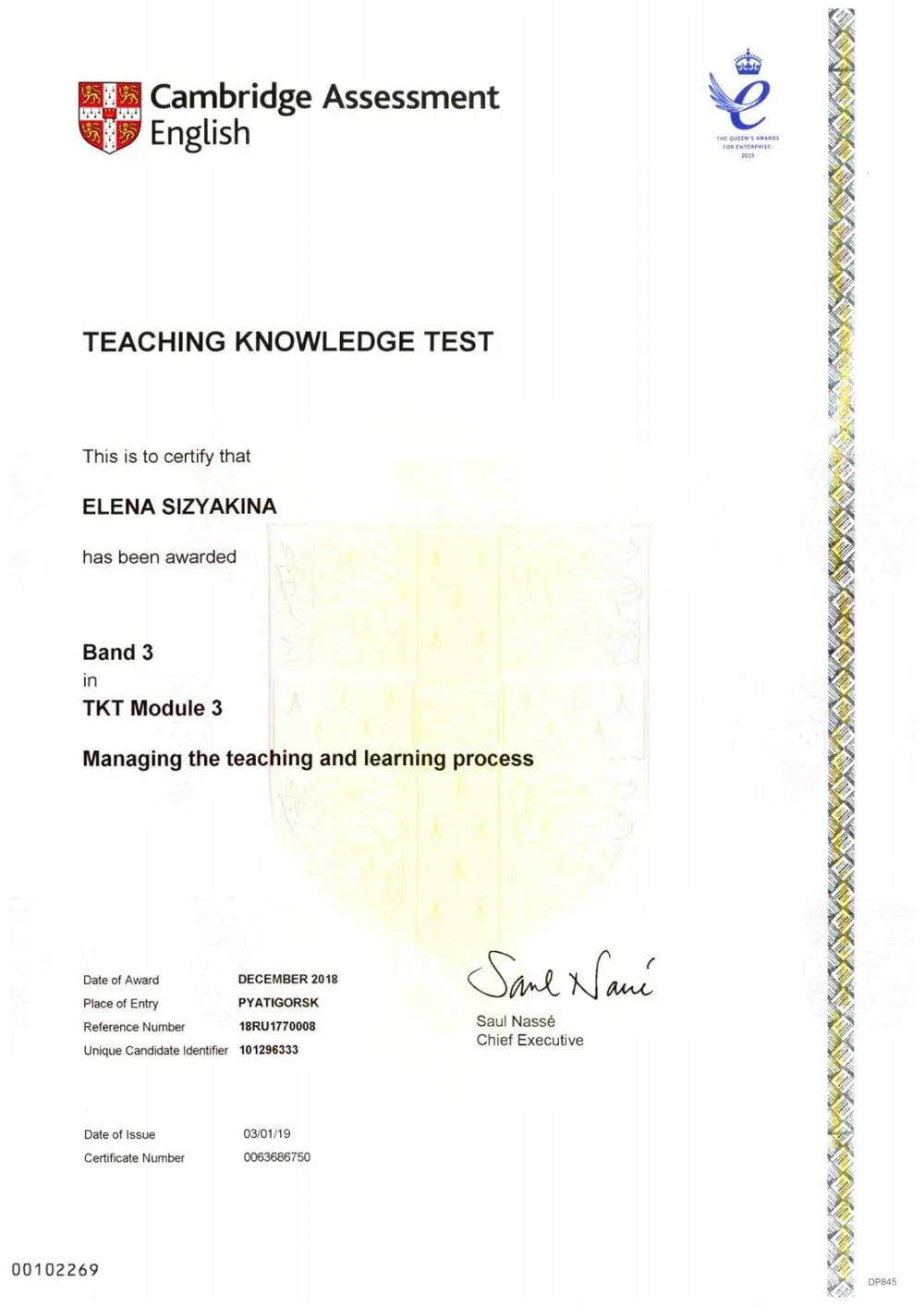 TKT module 3