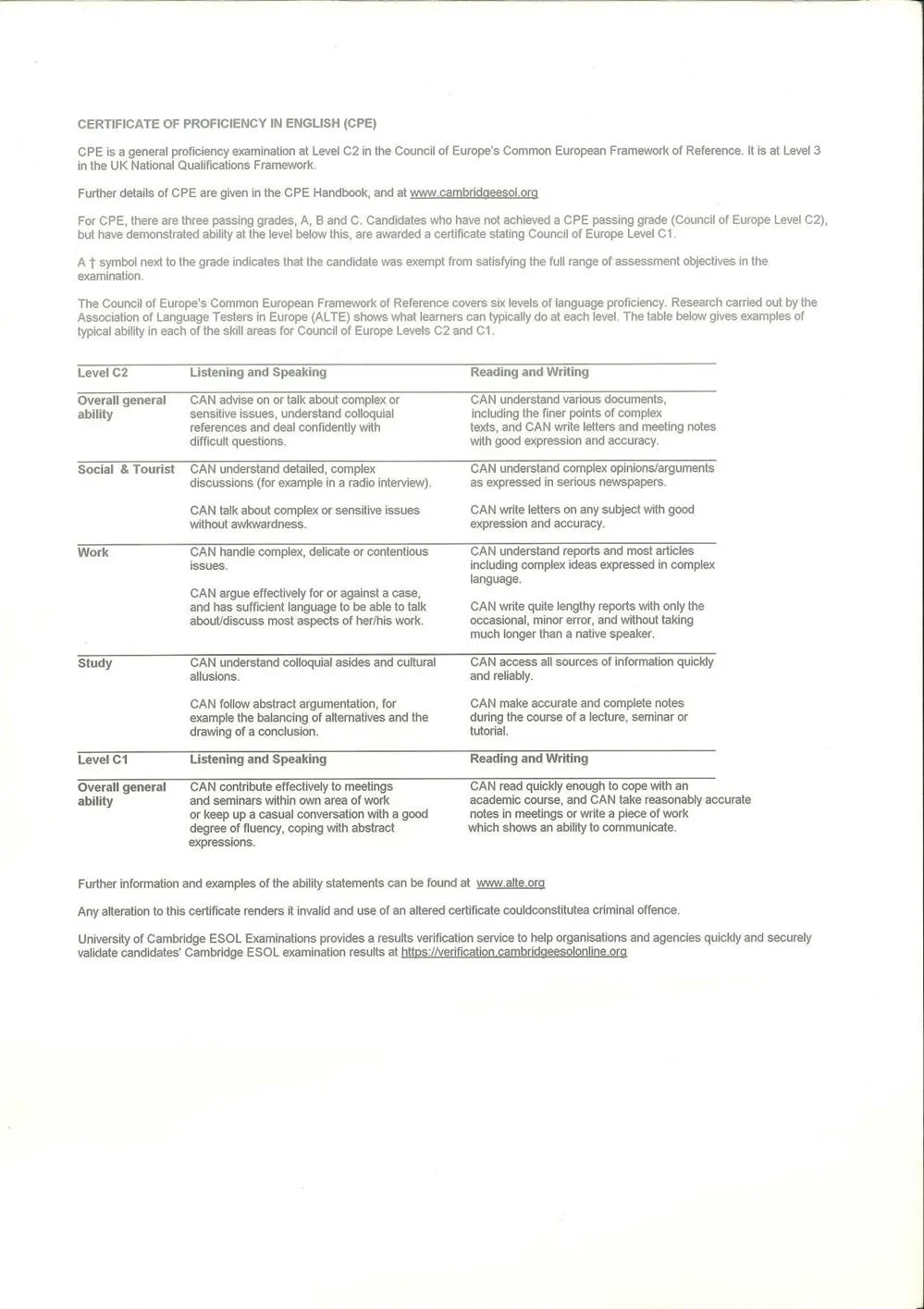 CPE- Cambridge (second page)