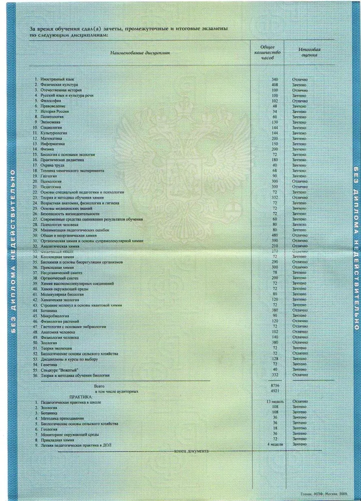 Диплом о высшем образовании государственного образца фото оценки