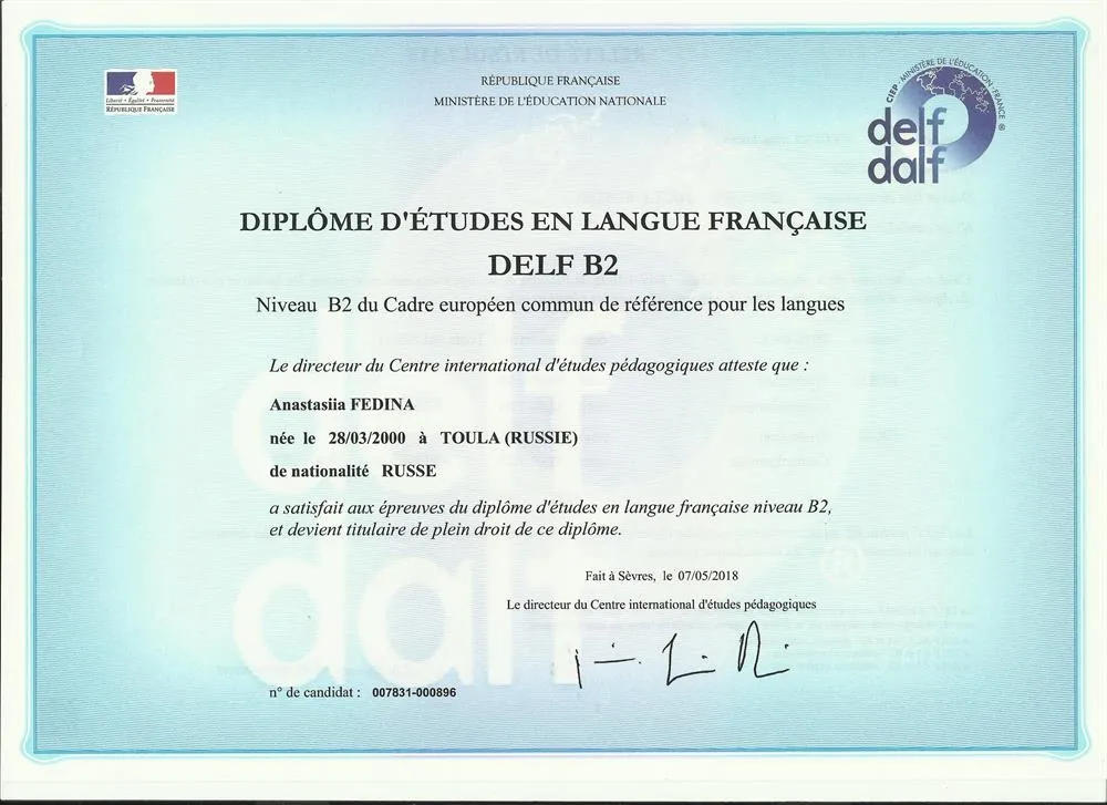 DELF B2