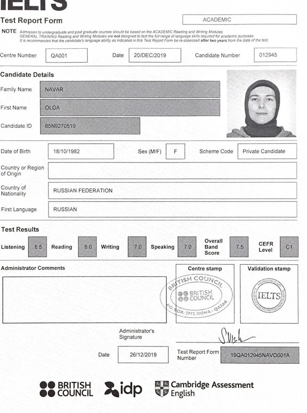 IELTS