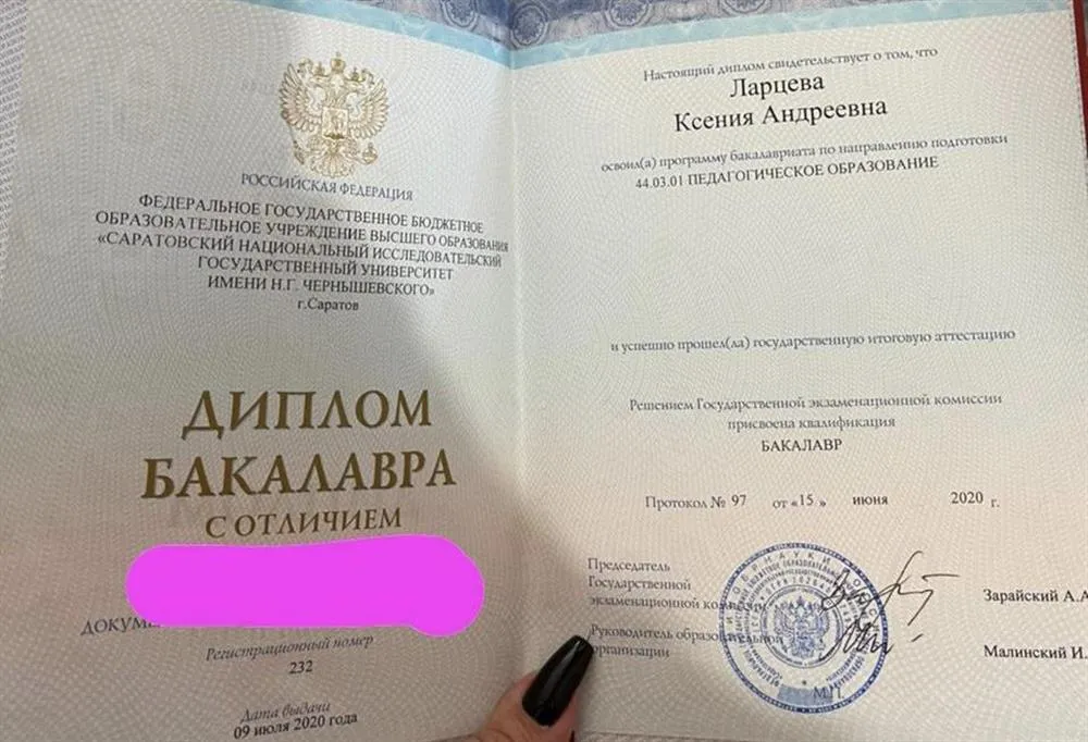 Диплом бакалавра 