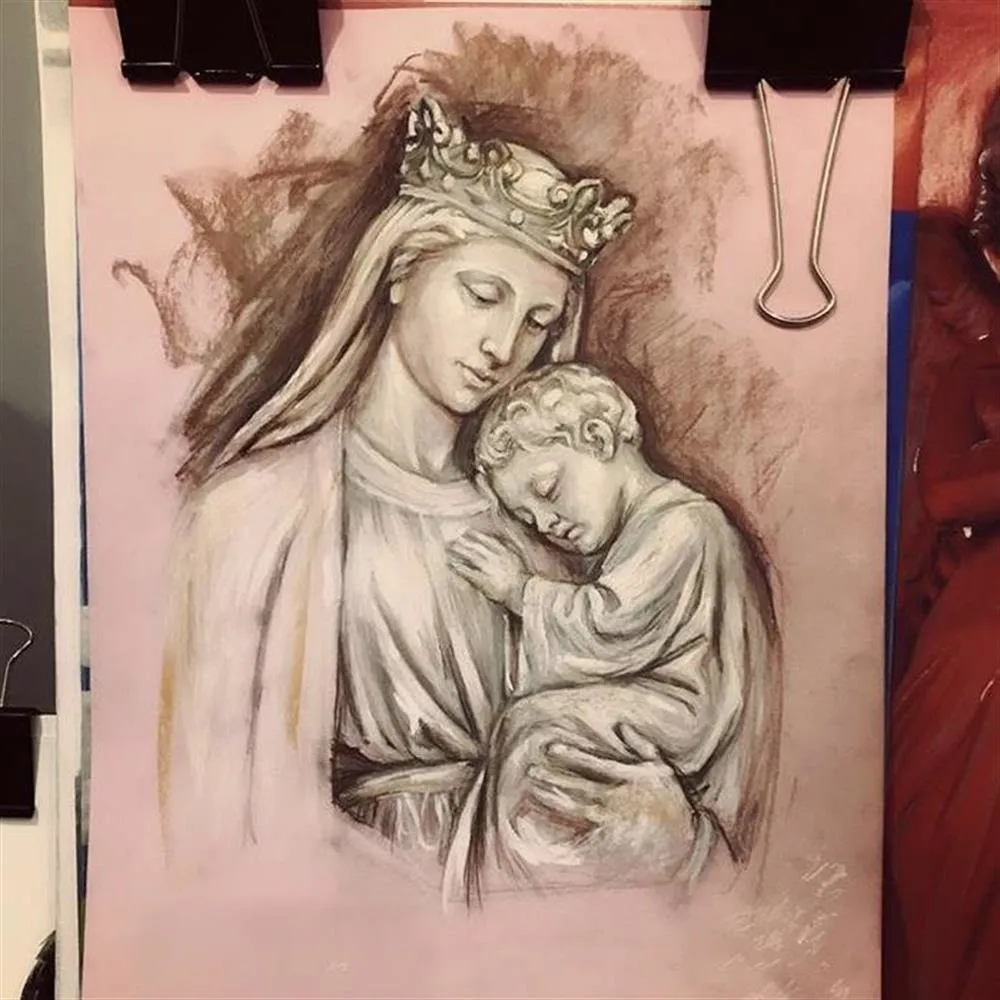 Рисунок пастелью