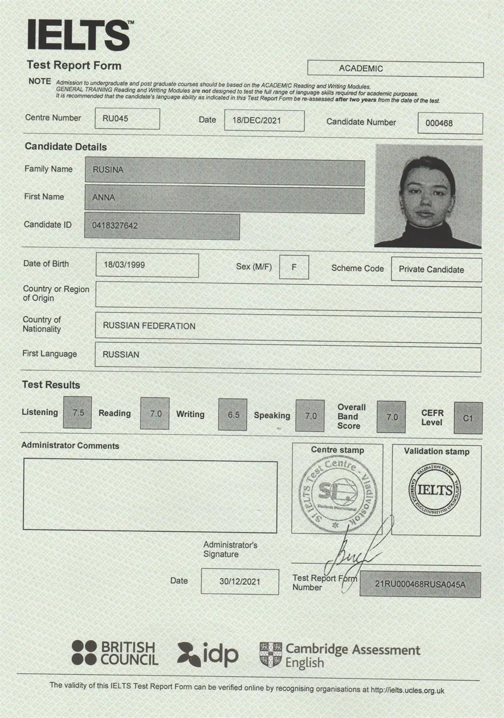 IELTS
