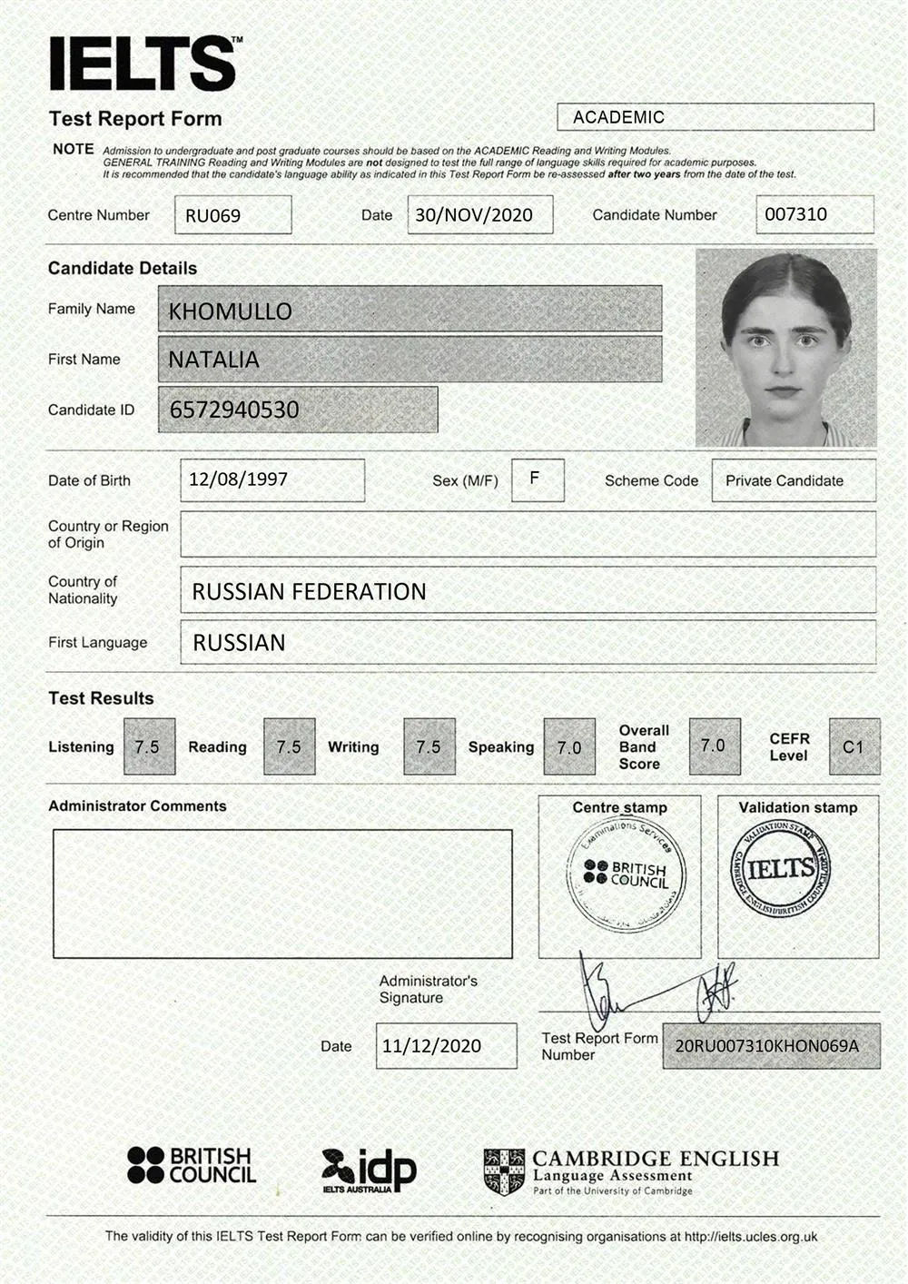  IELTS