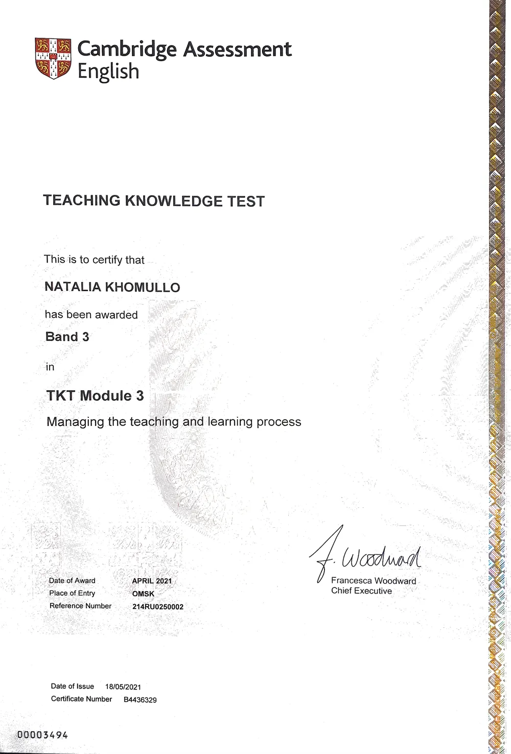 tkt 3