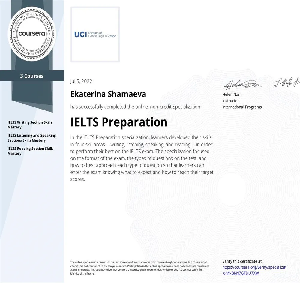 IELTS Preparation
