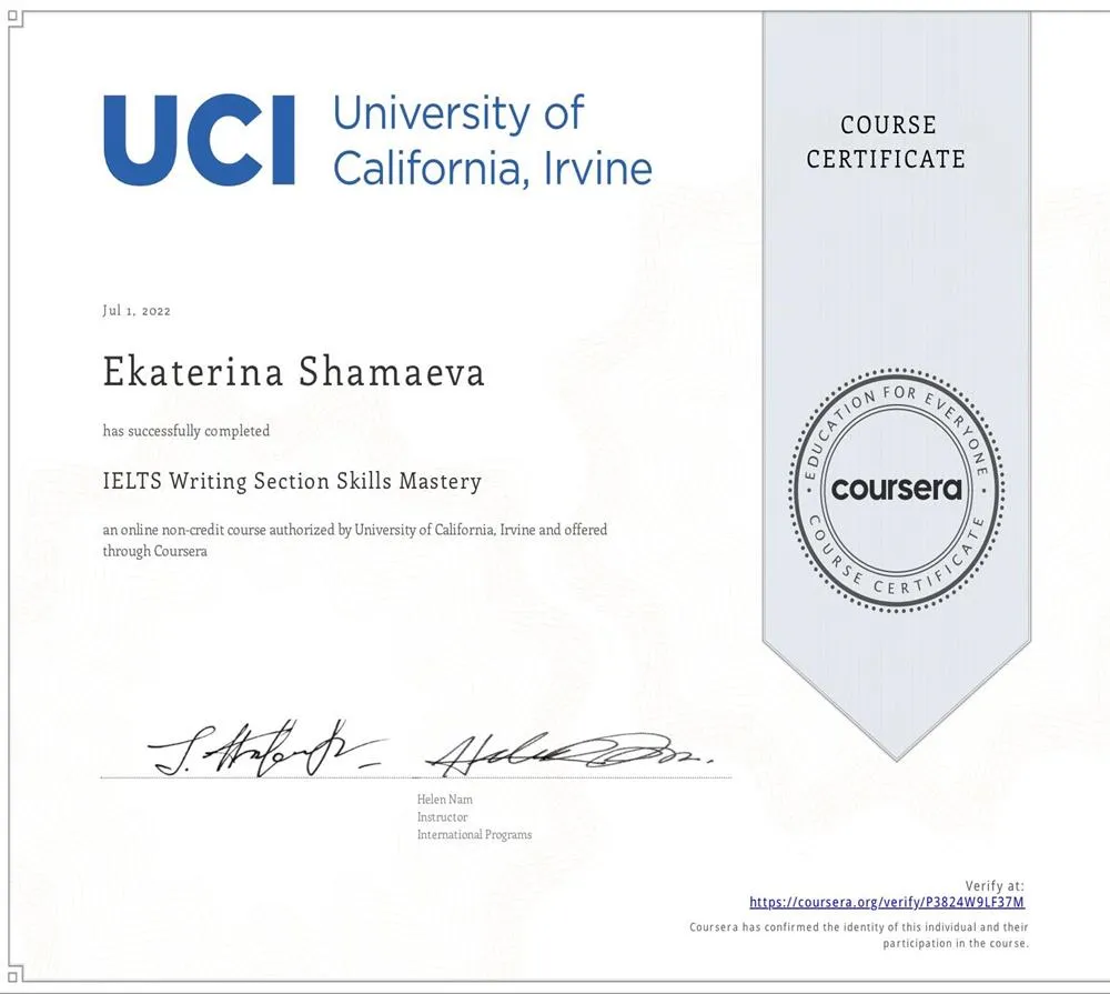 IELTS Writing Section Skill Mastery