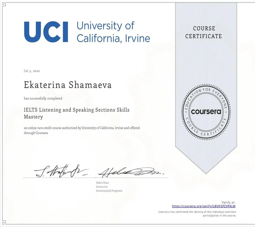 IELTS Listening and Speaking Sections Skill Mastery