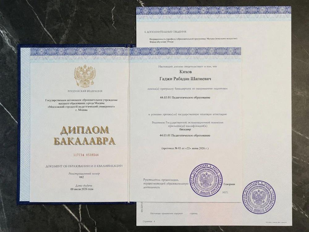 Московский городской педагогический университет, педагогическое образование, профиль «музыка (вокальное искусство)»