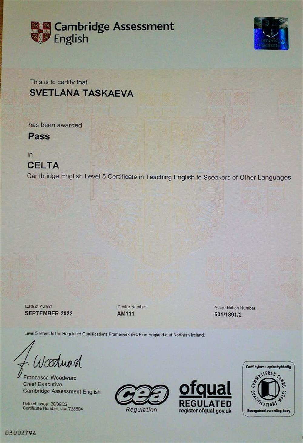 CELTA