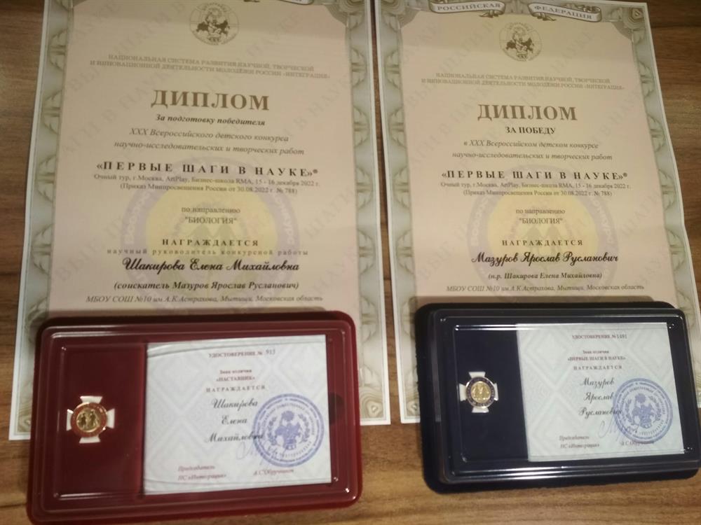 Диплом победителя 
