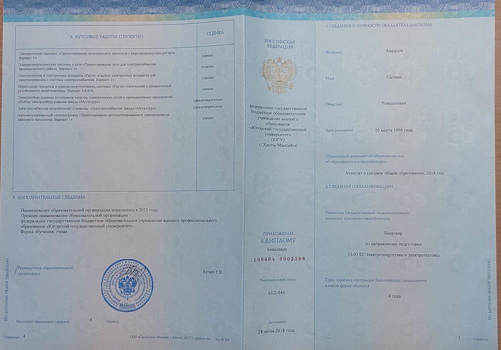 Диплом приложение