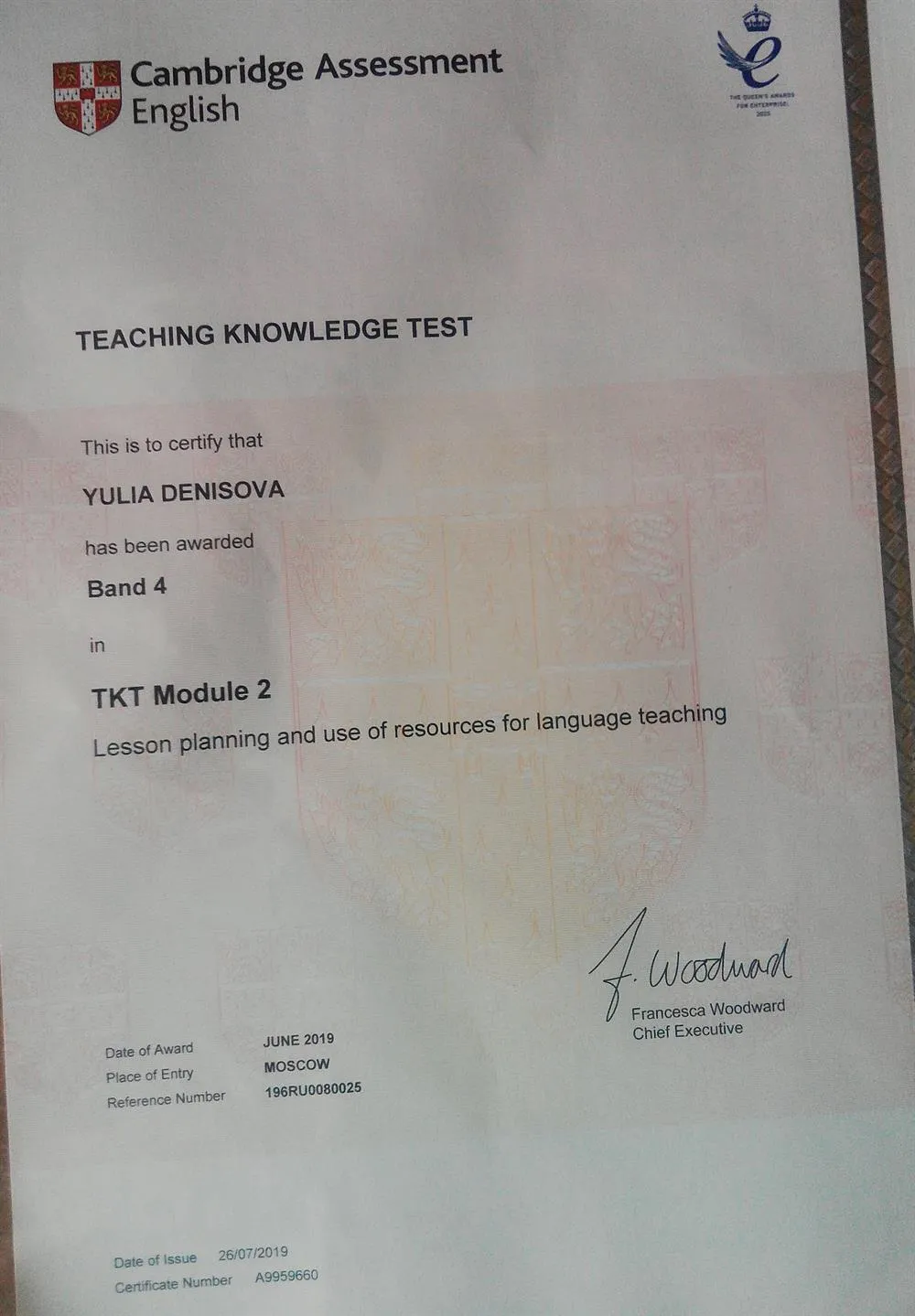 TKT Module 2