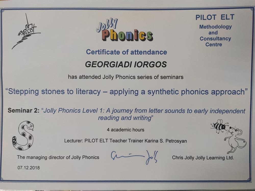 Jolly Phonics