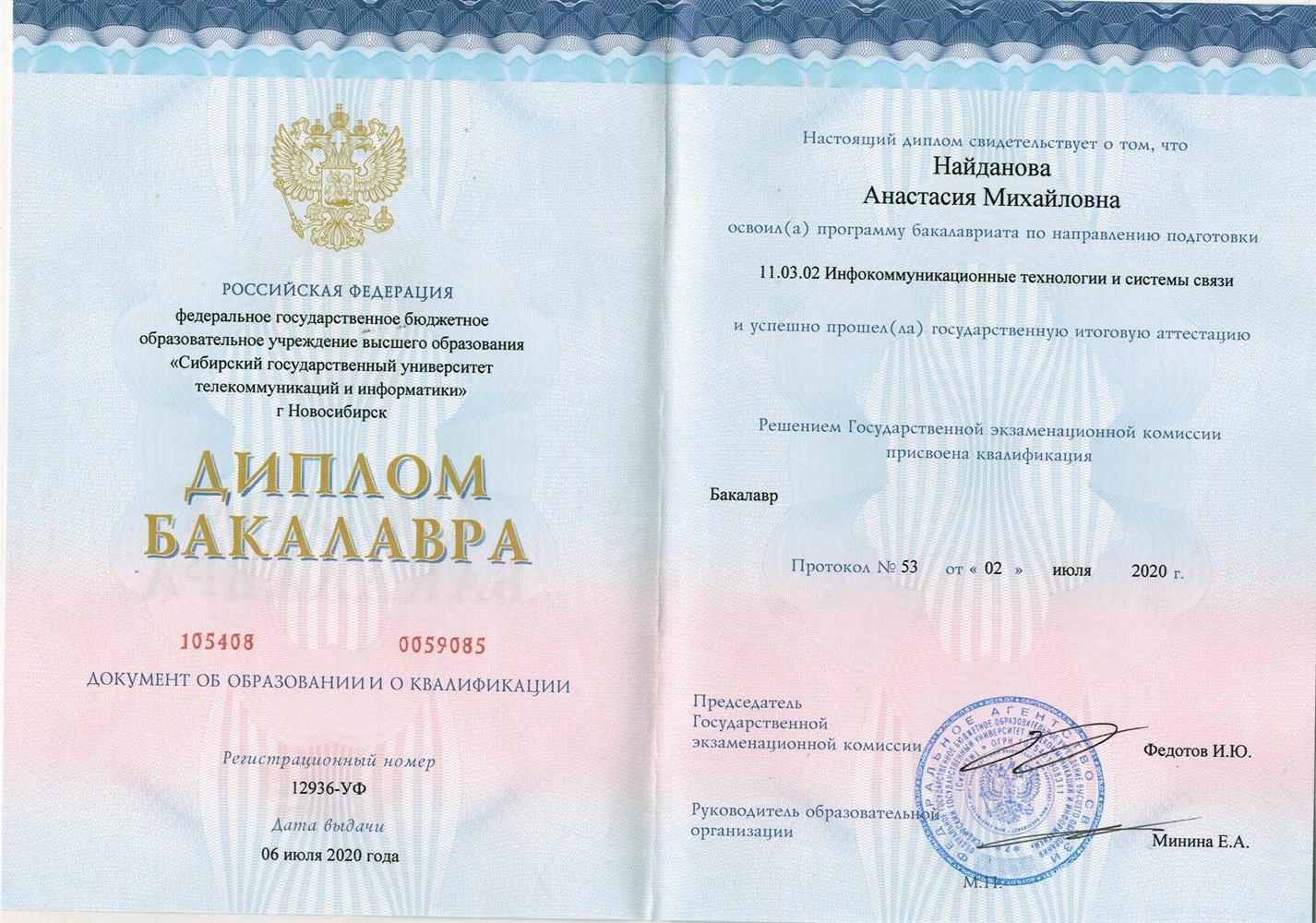 Диплом ВО