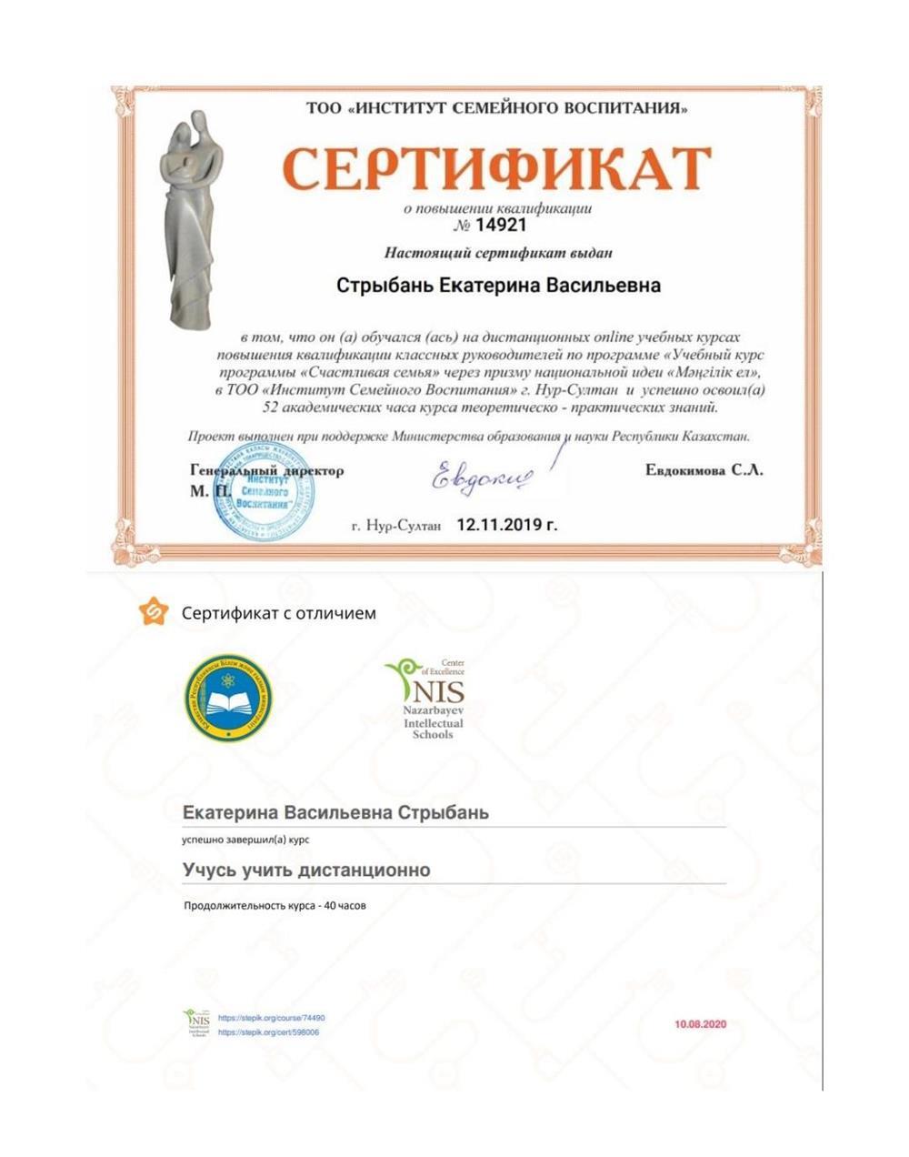 Курсы повышения квалификации 