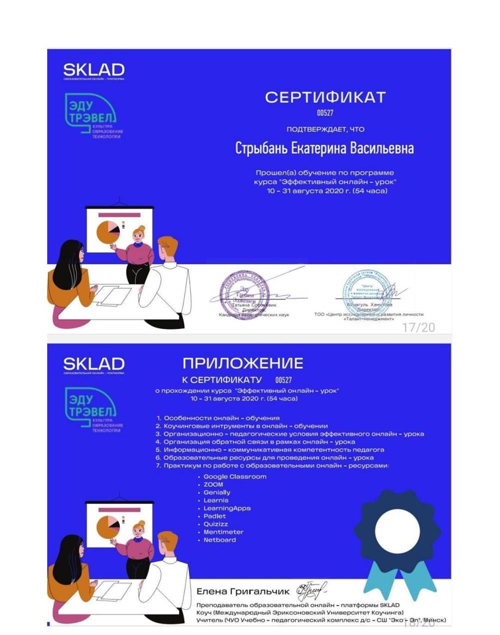 Курсы повышения квалификации 