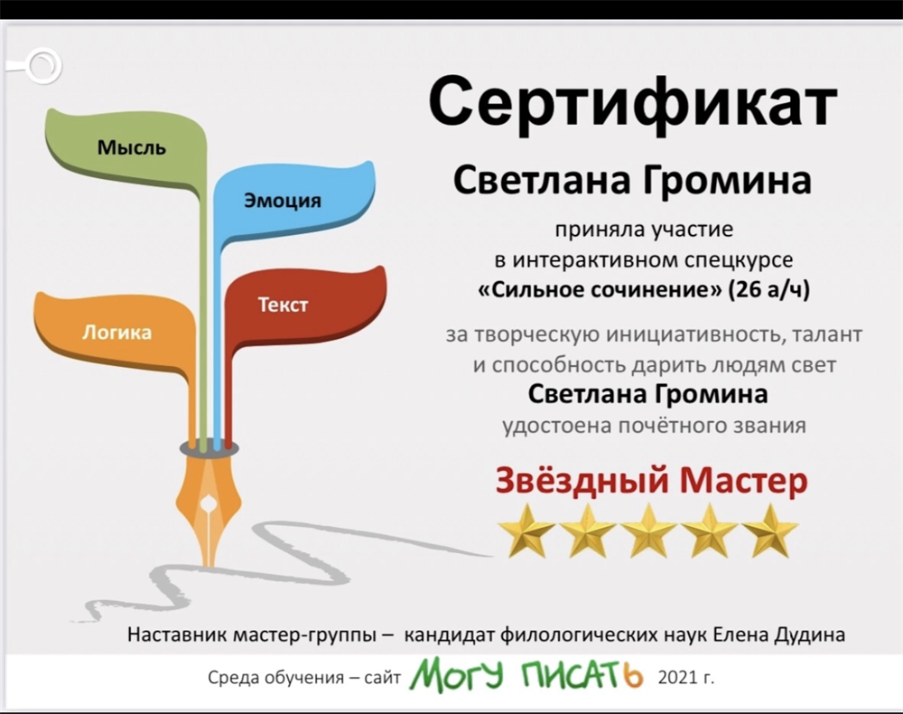 Сильное сочинение