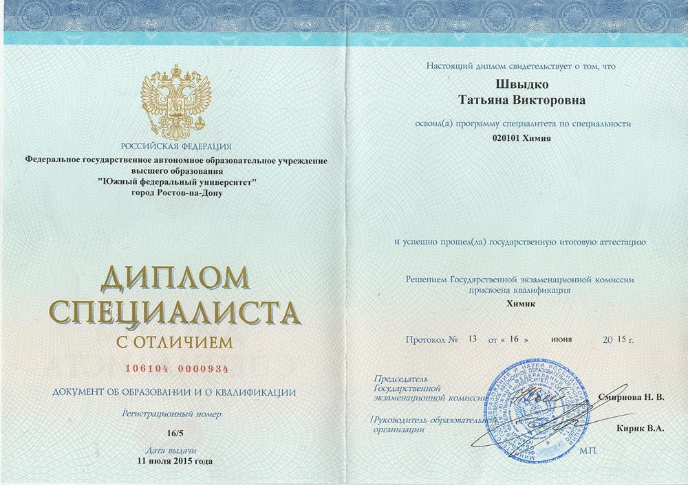 Красный диплом