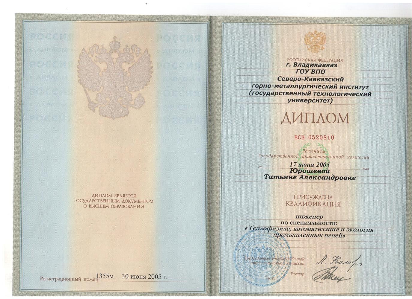 Диплом базового образования
