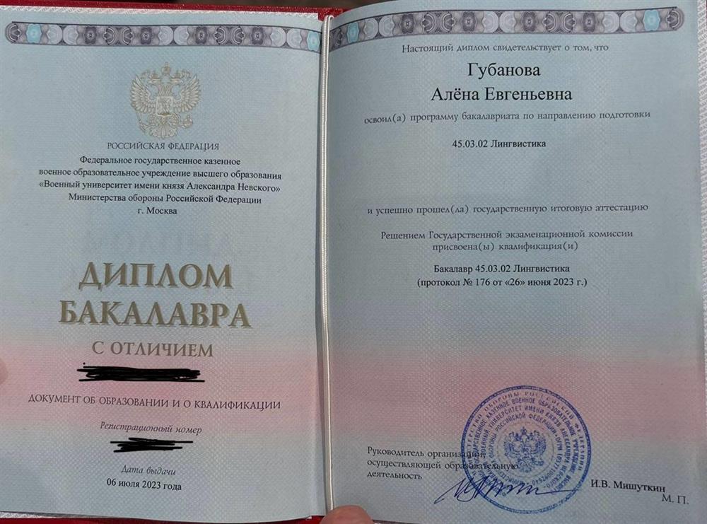 Диплом бакалавра 